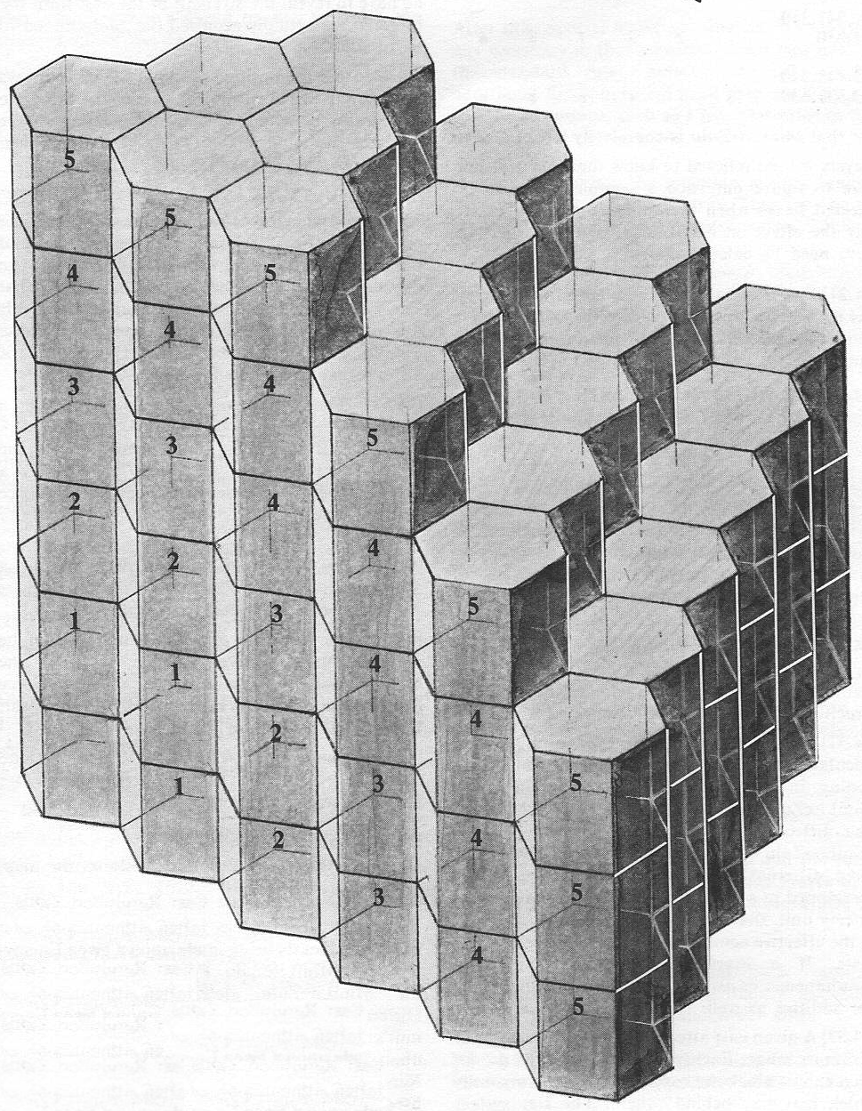 Image - 3D hex-prisms